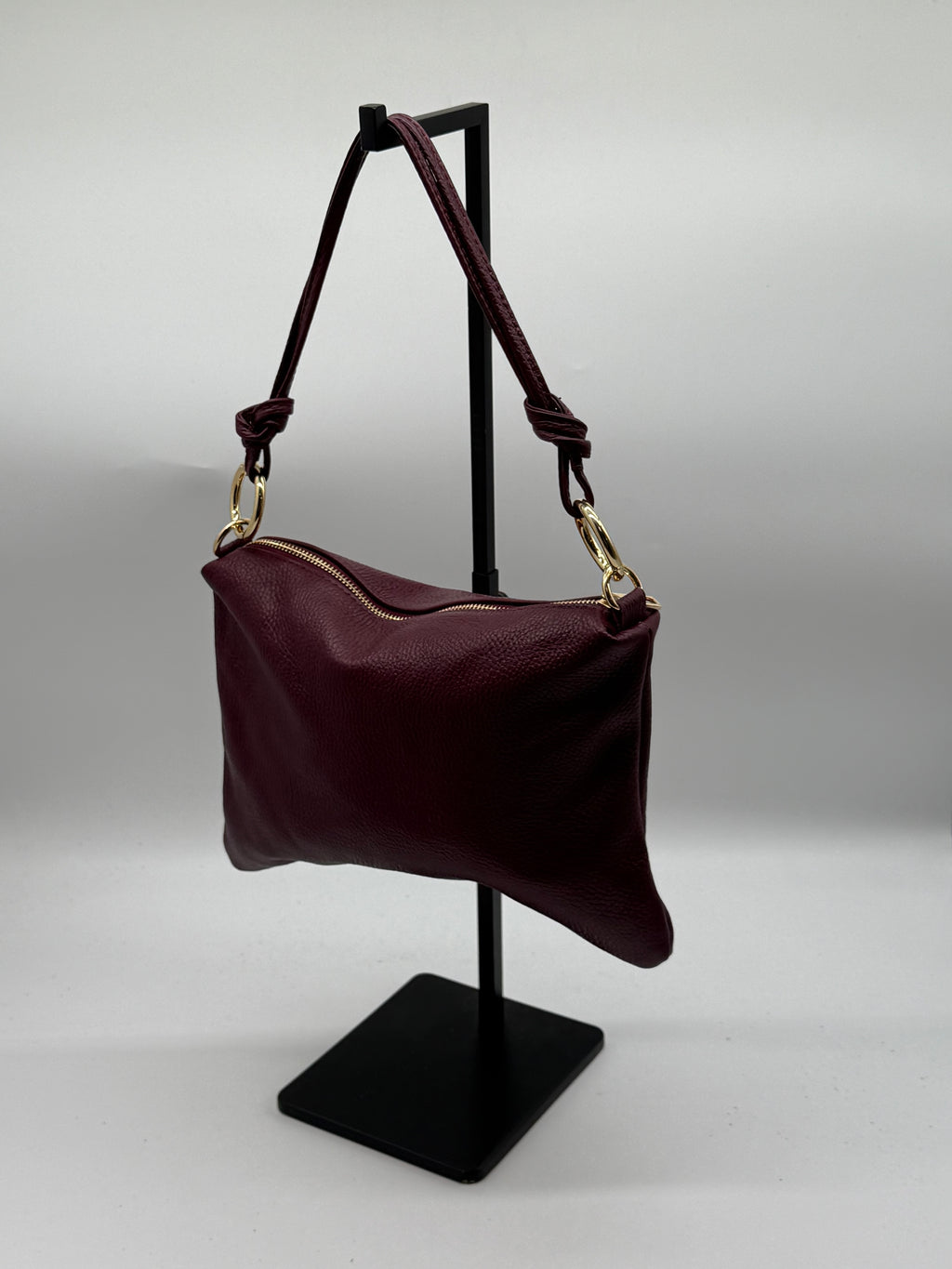 Borsa a spalla in vera pelle