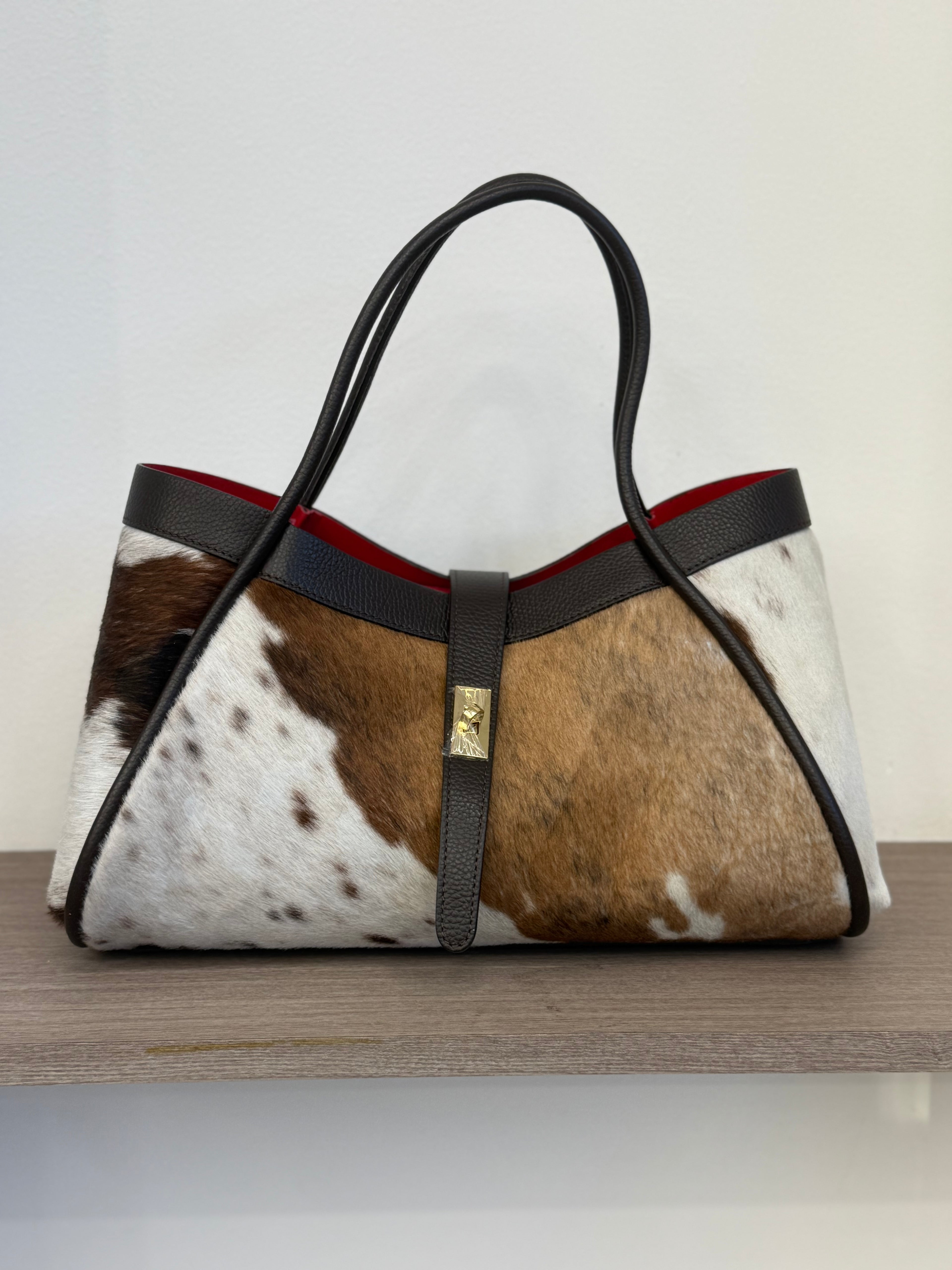 Maxi bag - pony skin, made in Italy