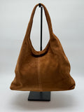 Moderna Sacca da Donna in Pelle martellata | Borsa a Spalla | Vera Pelle | Made in Italy |